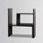 Rotatable Black Desktop Organizer Shelf-67867153