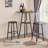 Bar Table, 2-Tier High Top Pub Table, Counter Height Table With Storage, Small Kitchen Dining Table, Bar Table For Living Room Party-839715527