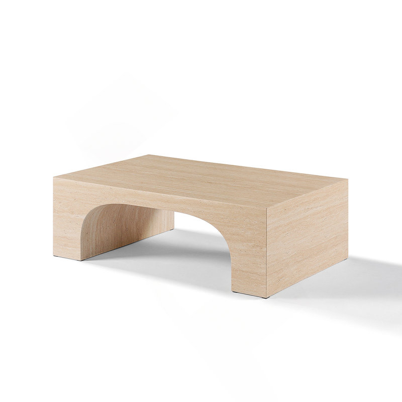 Travertine Stone Coffee Table