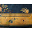Blue Background Antique Art Deco Chinese Dragon Design Area Rug