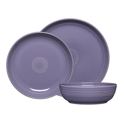 Fiesta Coupe Bowl 3-Piece Place Setting