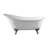 67" x 30" Clawfoot Soaking Bathtub