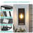 Outdoor Wall Sconce 1 Light Rectangular Metal Frame And Glass Shade