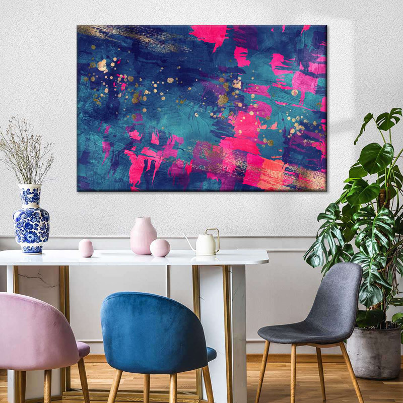 Sur toile, H 51 po x l 34 po x P 1,25 po