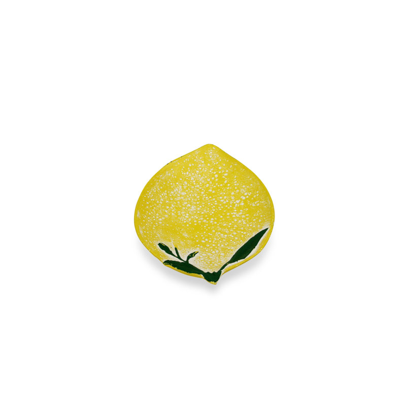 Plateau en métal jaune citron de 6 po Torilynn, H 1 po x l 8 po x P 6 po