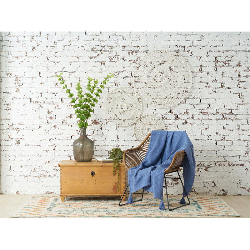 Constance Denim Throw, Blue