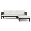 Delancy Outdoor 2PC Sectional-LAF Chaise-Arashi Salt-1911126395