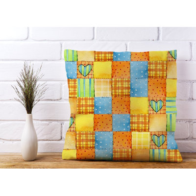 Greco Baby Watercolour Blanket Square Throw Cushion