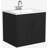 Stylish 24" Wall Mounted Single Floating Bathroom Vanity With Ceramic Sink