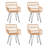 Madancy Patio Dining Set with Square Table-1756828557-1756828559