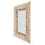 Miroir en bois naturel authentique
