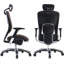 Ergolux Genuine Leather Executive Chair with Headrest