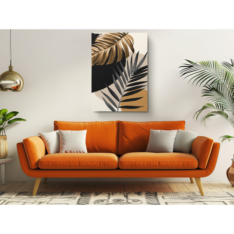 «Modern Minimalist Tropical», reproduction d'art sur toile