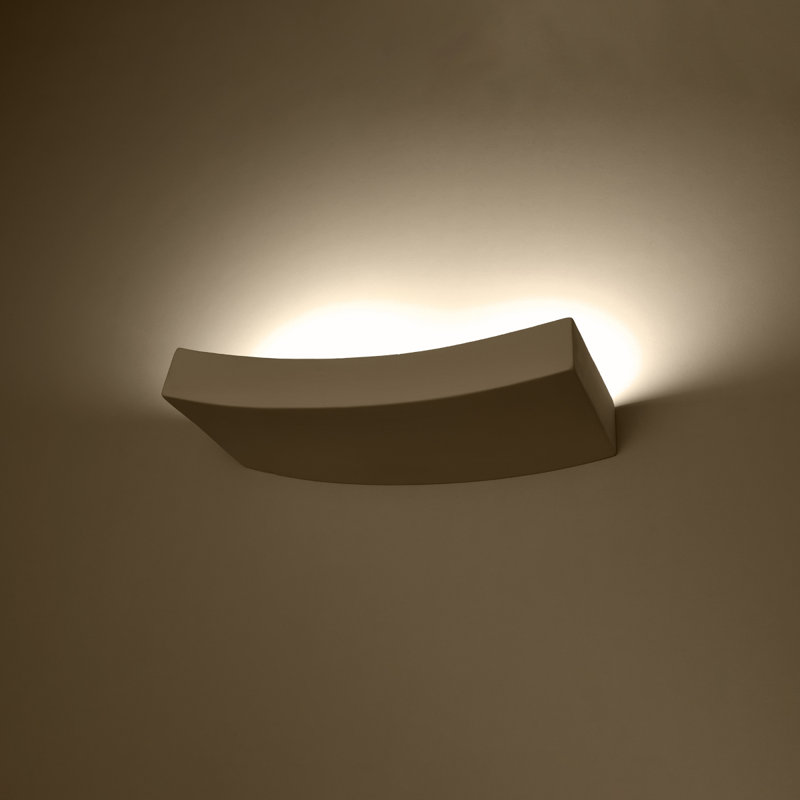 Ceramic Flush Mounted Sconce