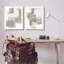 «Abstract Abstract Beige Brushed Neutrals», ensemble de 2 toiles d'art par Stella Chang-1153594891