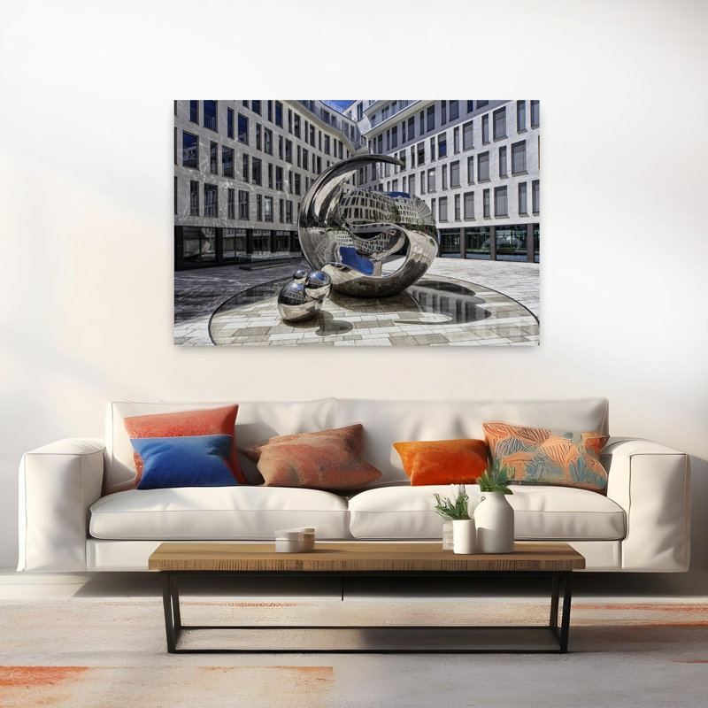 Contemporary Art Abstract Contemporary Wall Art by Werner Birnbaum - Wrapped Canvas Print, 101.6 cm H x 152.4 cm W