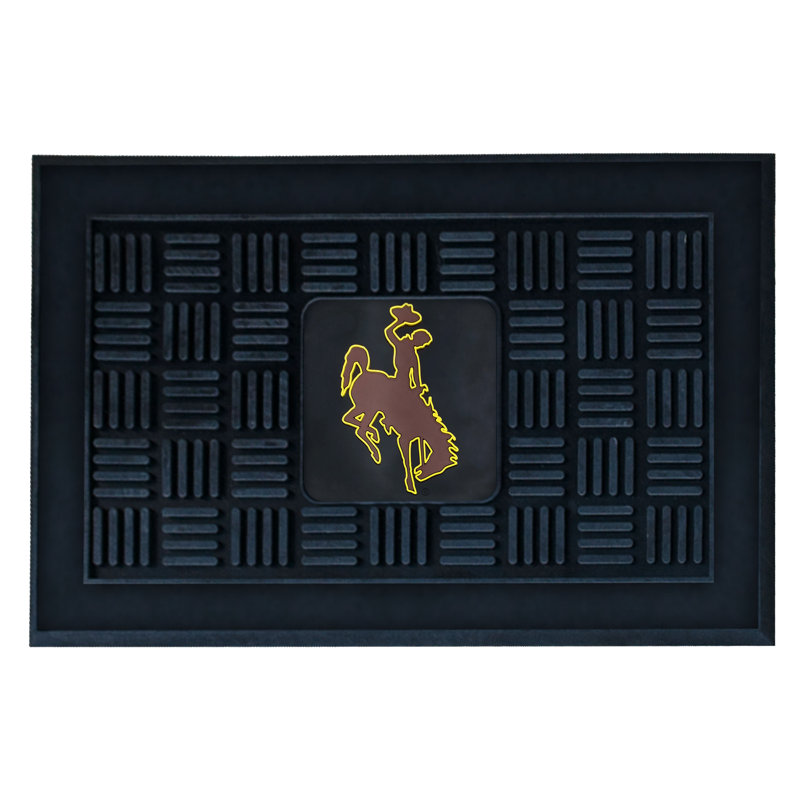 University of Wyoming Heavy Duty Vinyl Outdoor Doormat
