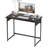 Sturdy Metal Frame Writing Desk, Compact Minimalist Computer Desk for Home Office & Bedroom-574001330-574003023