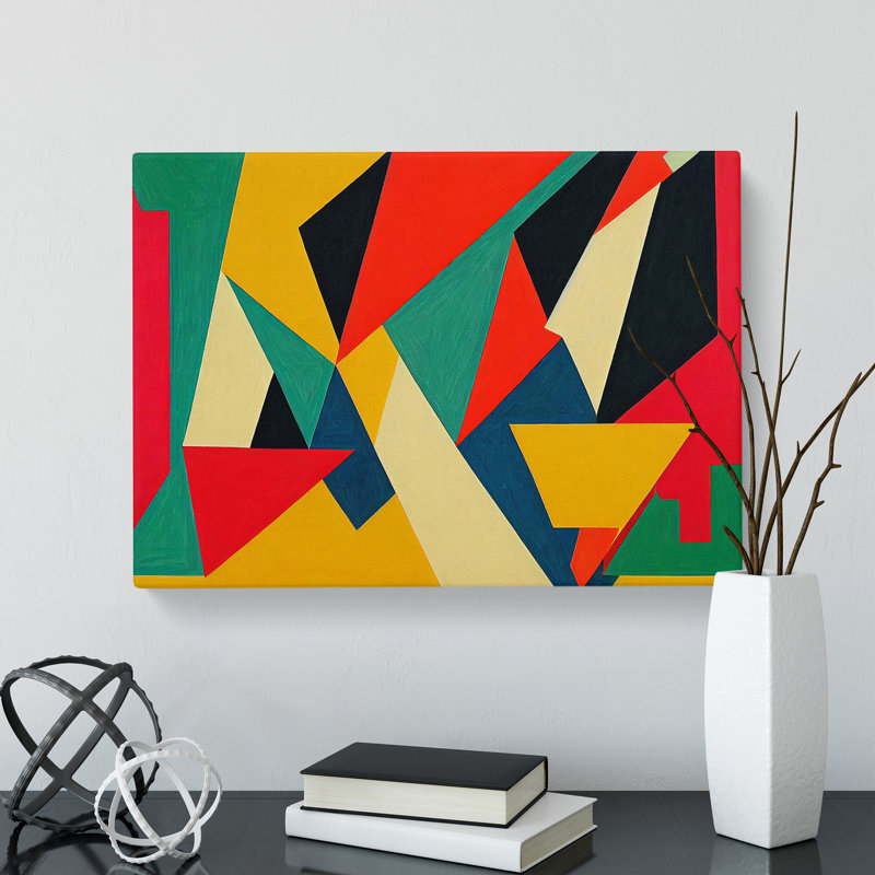 Modern Abstract Shapes Vol.2 - Wrapped Canvas, 35cm H x 50cm W x 3cm D