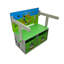 Ensemble de table et banc pliable Minecraft avec boîtes de rangement