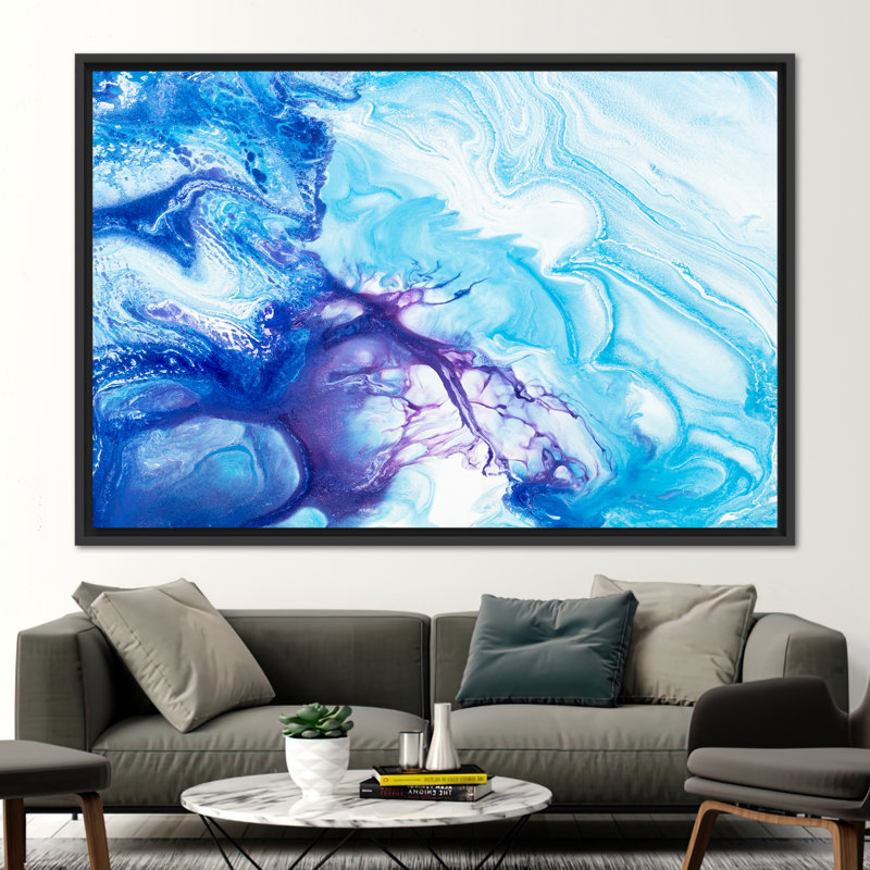Print on Canvas, Framed Print without Mat, 20 cm H x 30 cm W, Black