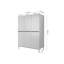 Alidia 3 Door Manufactured Wood Wardrobe-140047592