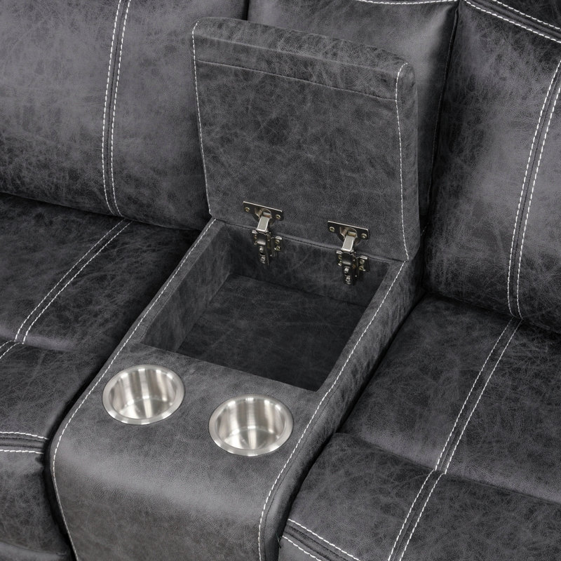 Causeuse en microfibre Zubaida