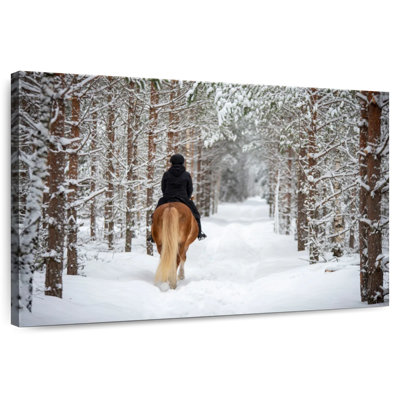 Mehar Winter Forest Horseback Riding