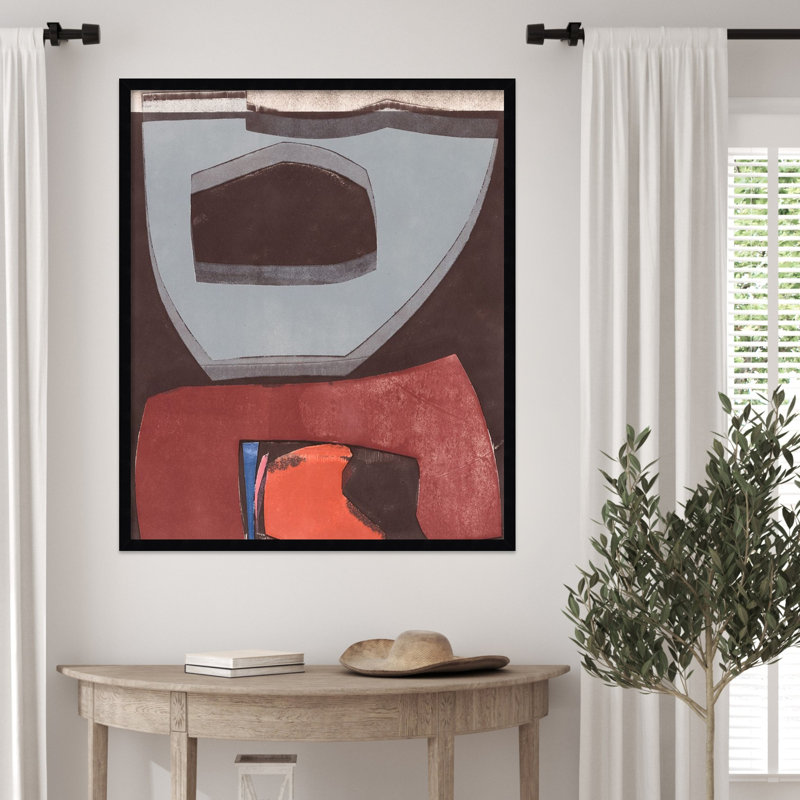 Istanbul 12 by Solano Wood Framed Wall Art Print, 33" H x 28" W, Black