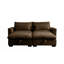 Two-Seater Sofa With 2 Storage Footrest, 2 Seater Sectional Comfy Couch-2039617445