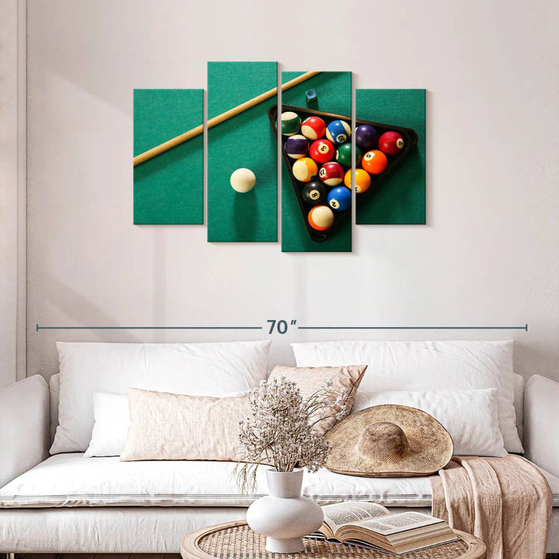 Senne Billiard Game Tools, 27" H x 43" W