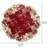 Florida Floral Embroidered Doilies Round Placemats of Chantelle Collection for Dining Table – Valentines Placemats-1804640032