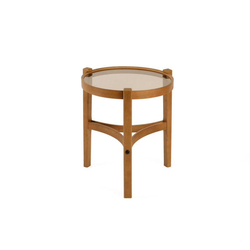 Solid Wood End Table, Walnut