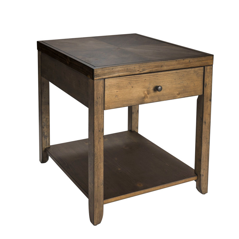 Bleckley End Table with Storage