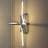 Colello Sketch Minimalist Metal Integrated LED Vanity Light Sconce-59866812