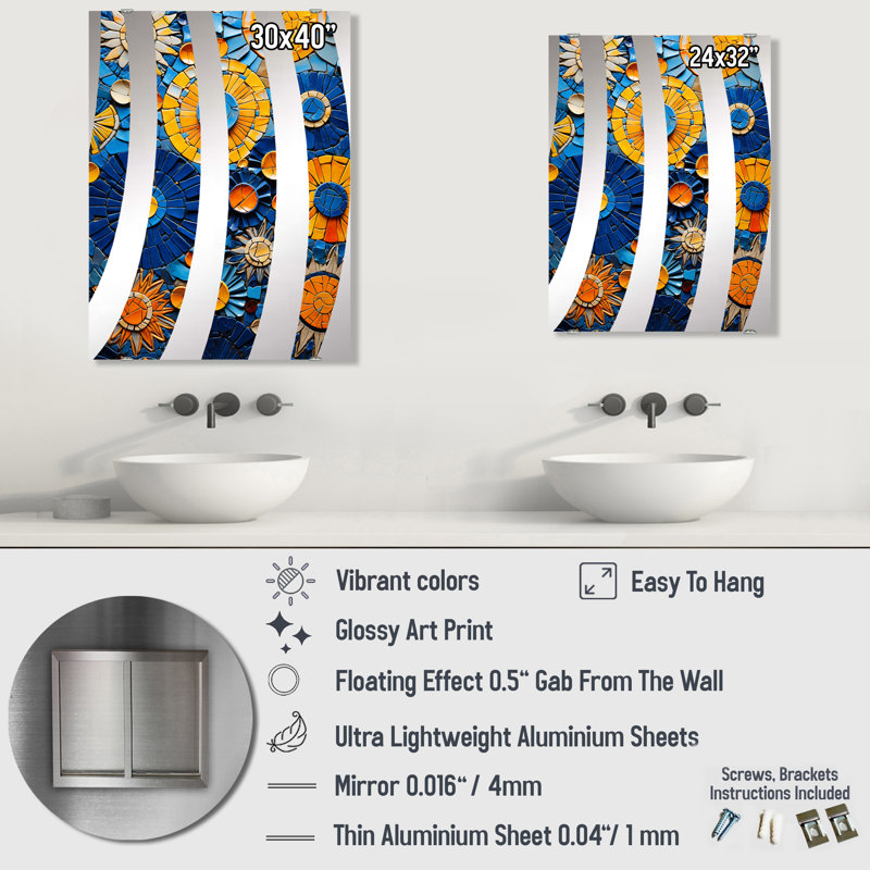 Miroir Corkey, 32 po x 24 po