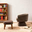 Chaise de loisir rembourrée avec repose-pieds-1295175320