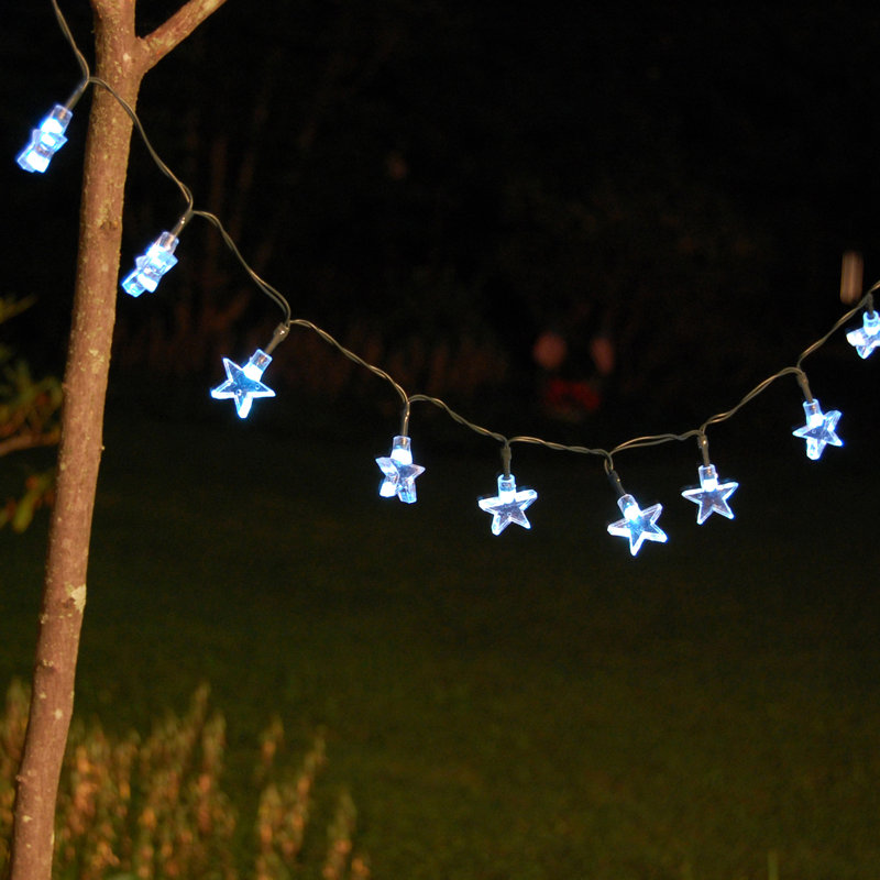 Solar Powered Mini String Lights with 30 Stars