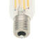 Ampoule à DEL à filament transparent T8 de 5 watts (équivalent à 60 watts) à intensité variable, base intermédiaire, paquet de 6