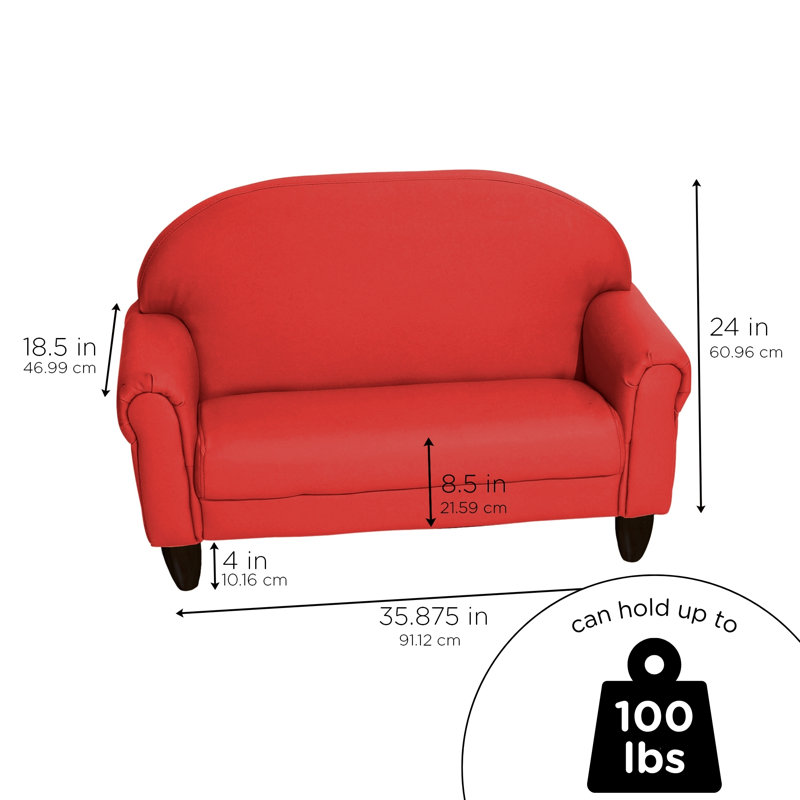 AS WE GROW Sofa, Red