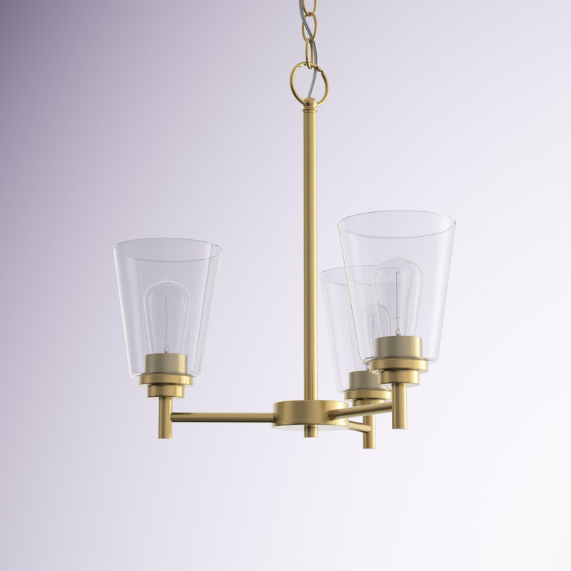 Lustre 3 lumières Cristopher