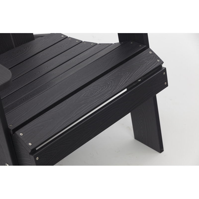 Chaise Adirondack Allurine, Noir