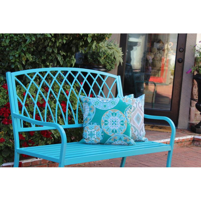 Banc de jardin en aluminium