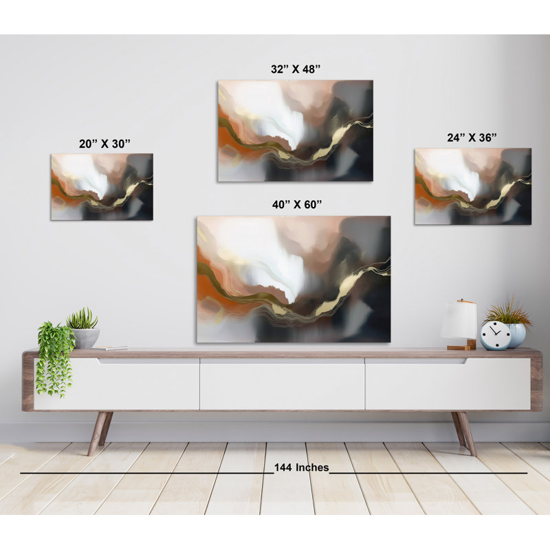 Majestic Tranquility, 40" H x 60" W