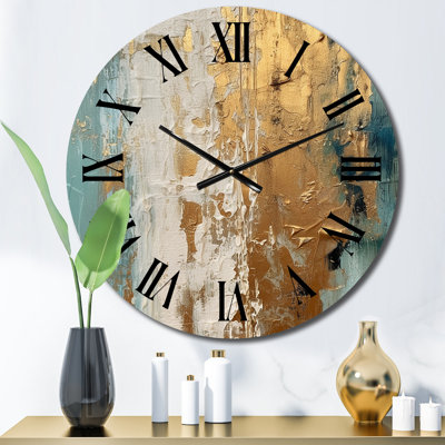 Metal Wall Clock