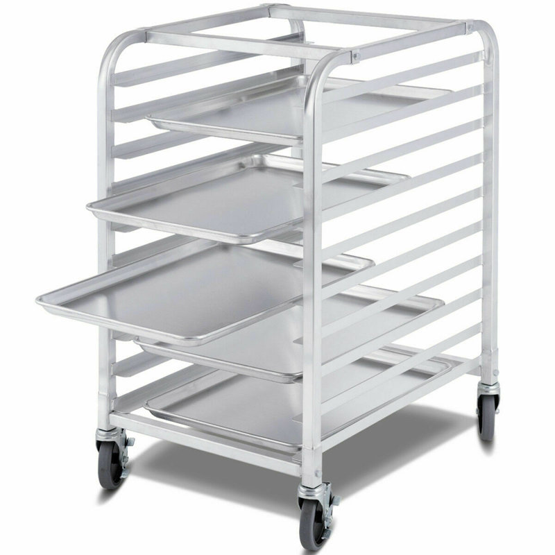 Rangement en aluminium pour baker Zishan