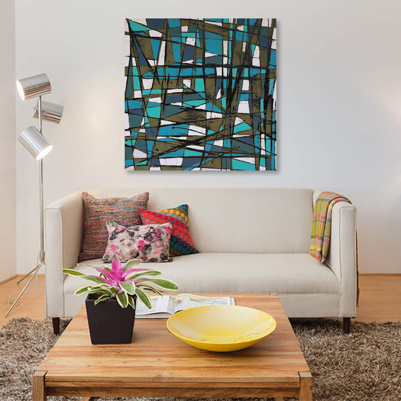 «Zeppelin 1952» par Alicia Dunn, impression sur toile tendue, H 12 po x l 12 po x P 1,5 po, Toile tendue, Pas de tapis
