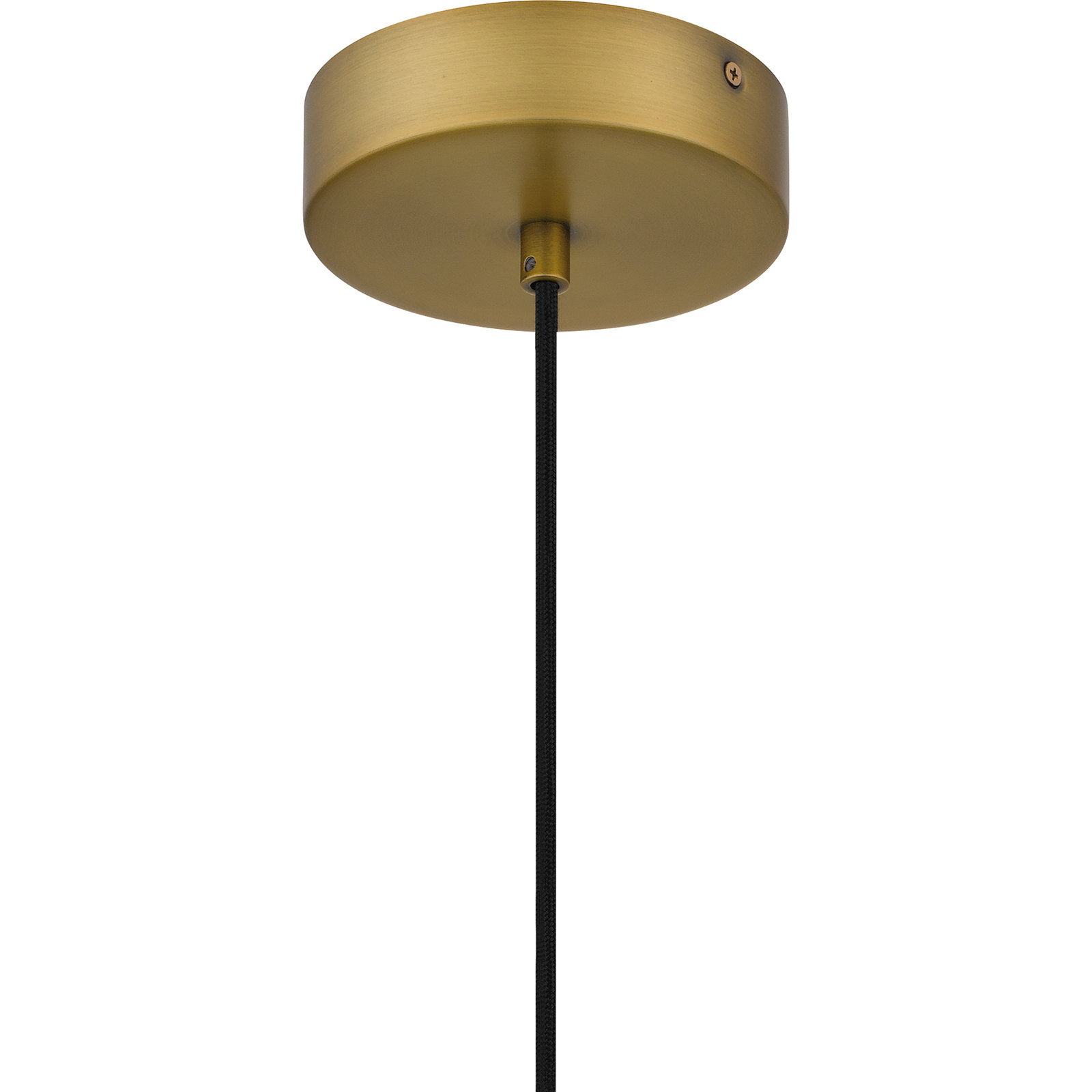 Lanisa Single Light Glass Steel Dimmable Pendant