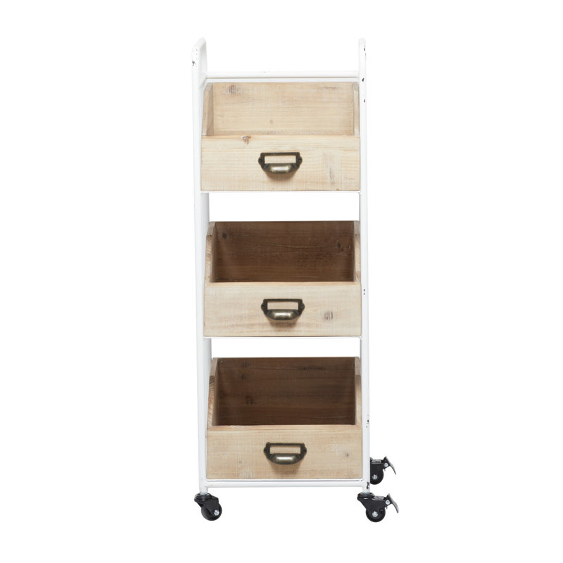 Aniysa 3 Drawer Storage Drawer