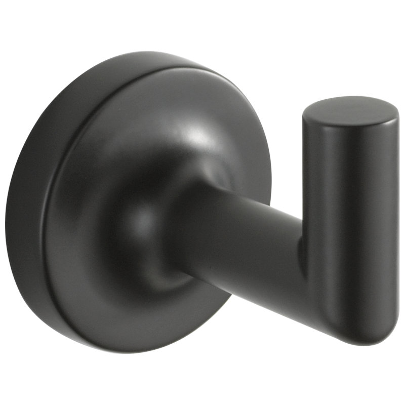 Odin® Single Robe Hook, Matte Black